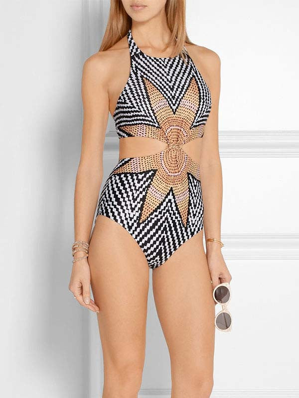 Summer Fashion Halter Cut Out Swimwear Beachwear Lingerie - Sins & Temptations