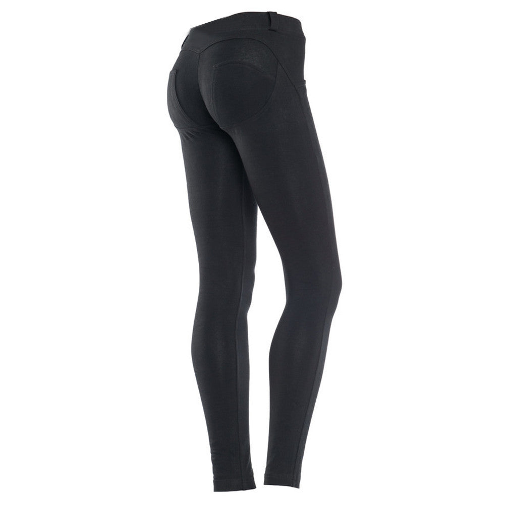 Flawlessly Booty Enhancer Elastic Black Bum Lifter Pants - Sins & Temptations