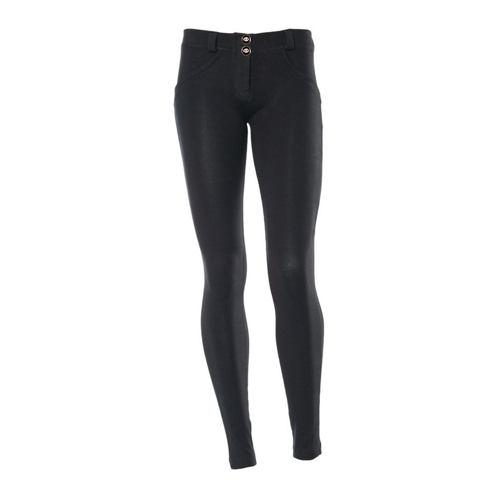 Flawlessly Booty Enhancer Elastic Black Bum Lifter Pants - Sins & Temptations