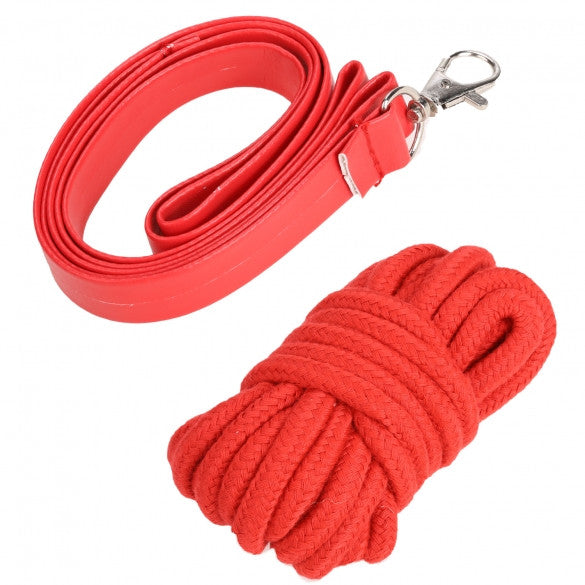 7Pcs Fetish Sexy Bondage Love Cuffs System Set - Sins & Temptations