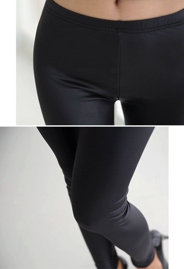 Womens Faux Leather Leggings - Sins & Temptations