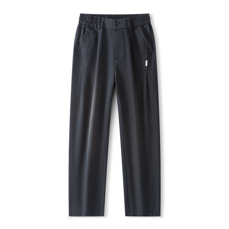Men's Faux Denim Vintage Bleached Simple Casual Pants