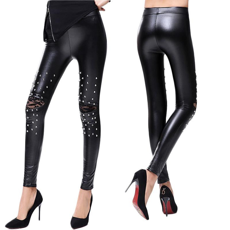 Fashion Faux Leather Leggings - Sins & Temptations
