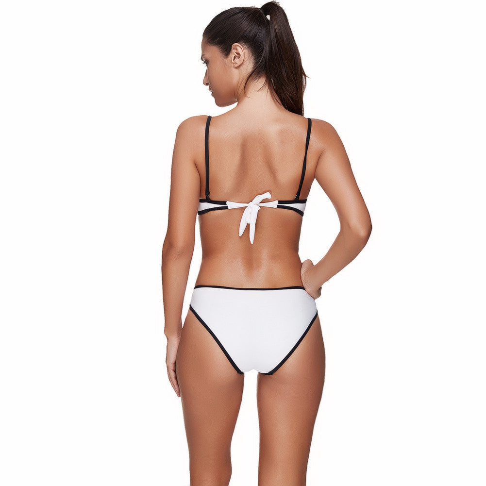 Stunning Scallop Padded Open Side Large One Piece Swimwear - Sins & Temptations