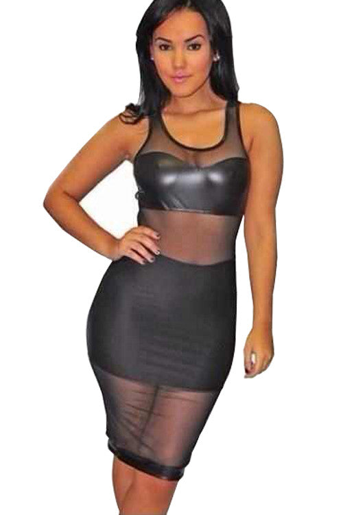 Black Lace Mini Dress - Sins & Temptations