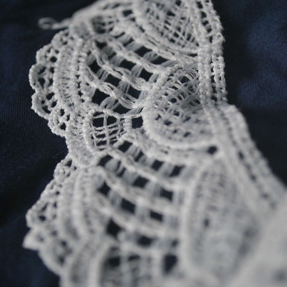 Leisure Carefree Hollow Out Lace Blouse Long Sleeve Top - Sins & Temptations