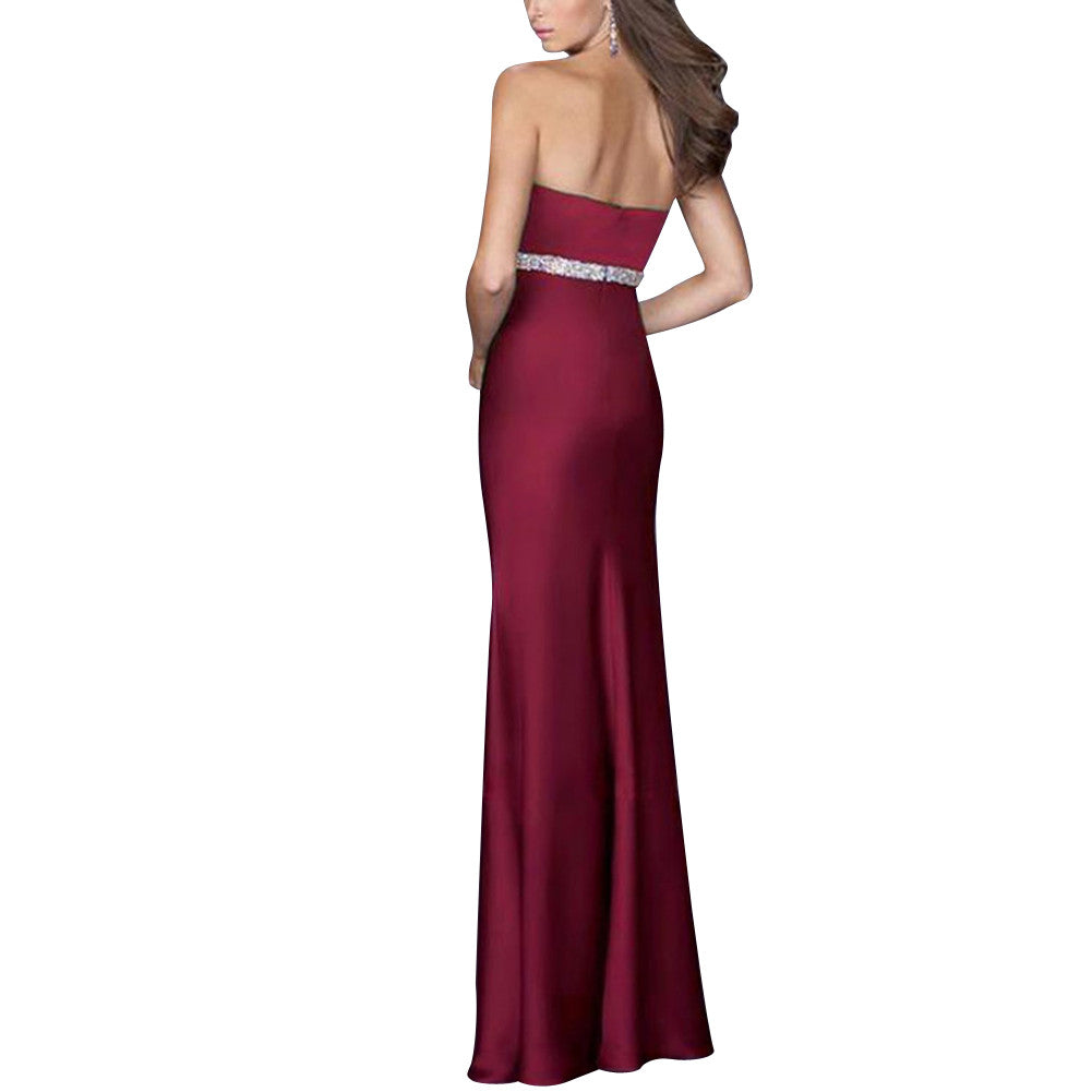 Gorgeous Sleeveless Sequined Long Formal Evening Dress - Sins & Temptations