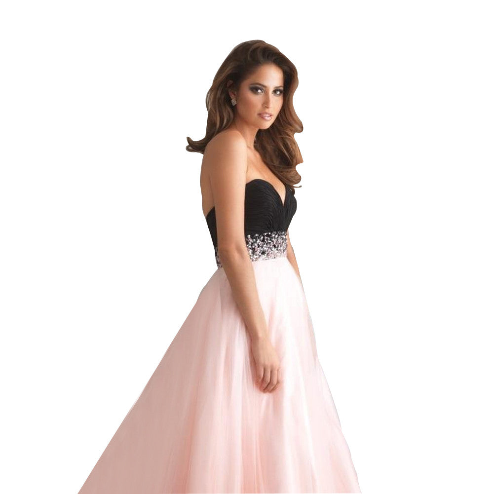 Sexy Fluffy High Waist Pink Summer Dress For Girl - Sins & Temptations