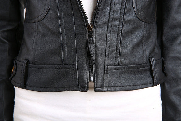 Faux Leather Jacket - Sins & Temptations - 12