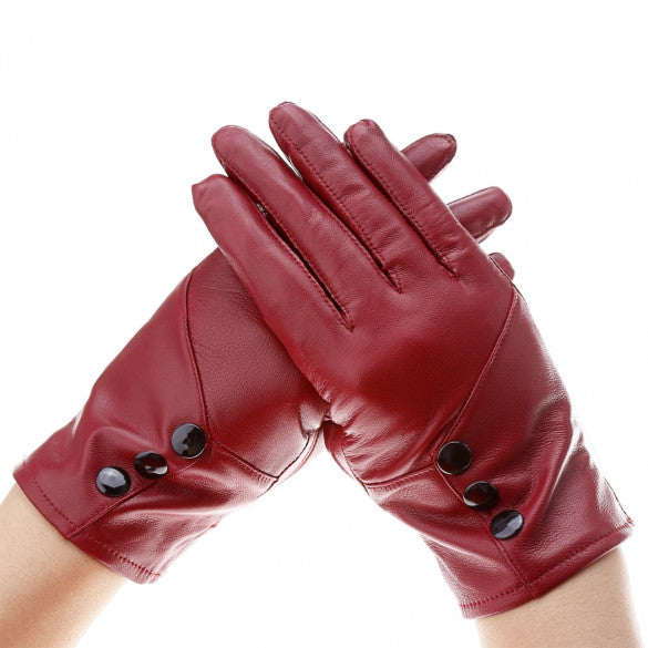 Faux Leather Mitten Gloves - Sins & Temptations