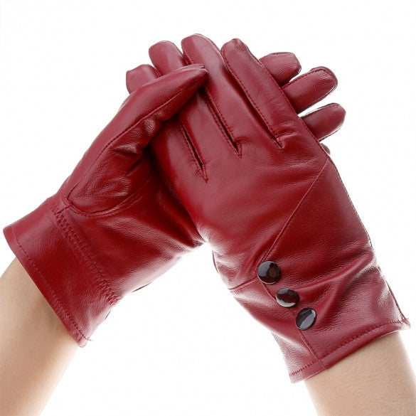 Faux Leather Mitten Gloves - Sins & Temptations