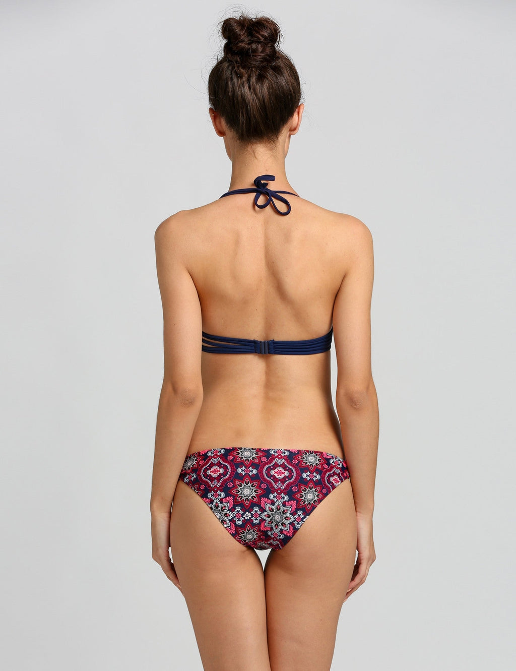 Halter Underwire Padded Bandage Bikini Set Swimwear - Sins & Temptations - 9
