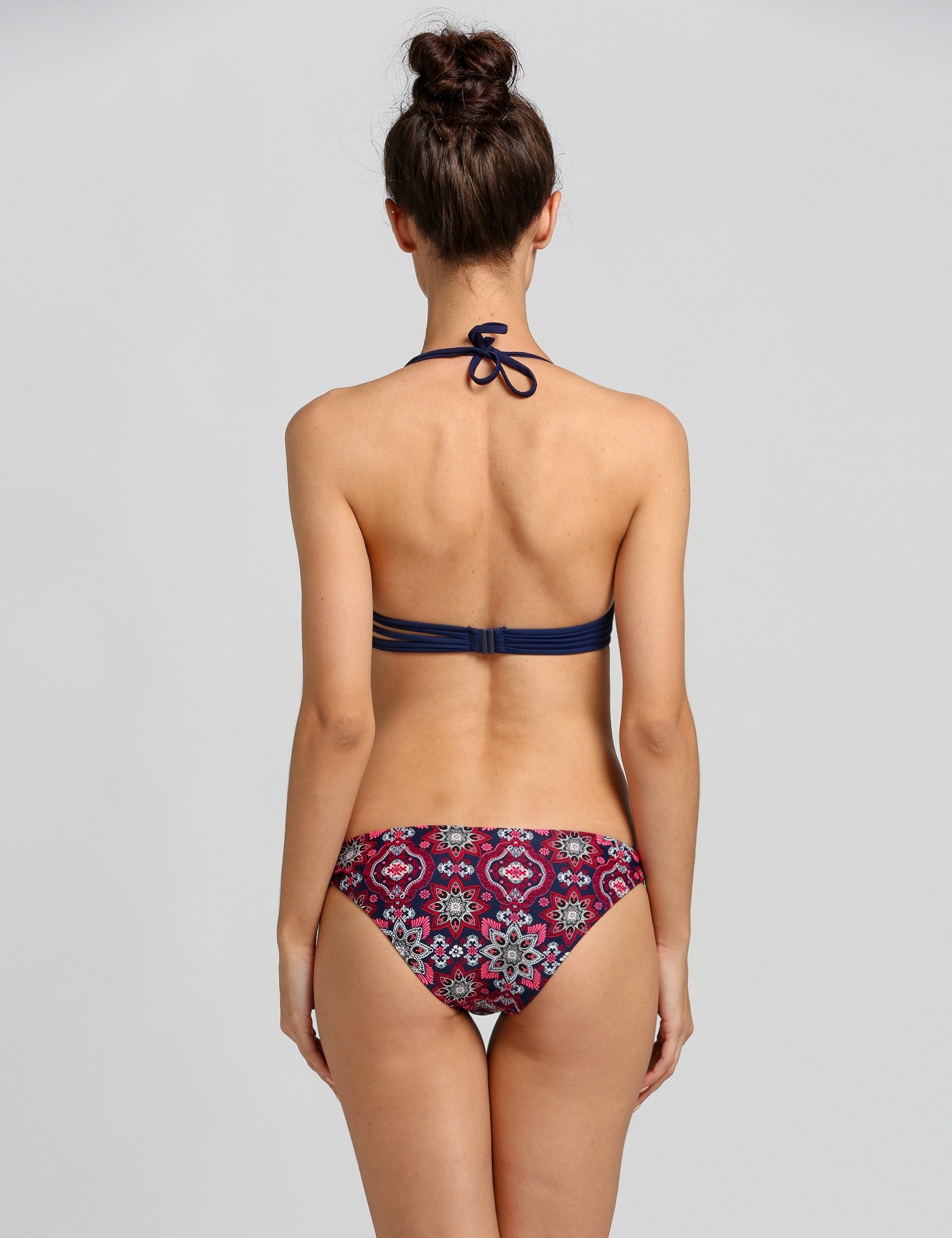 Halter Underwire Padded Bandage Bikini Set Swimwear - Sins & Temptations - 9