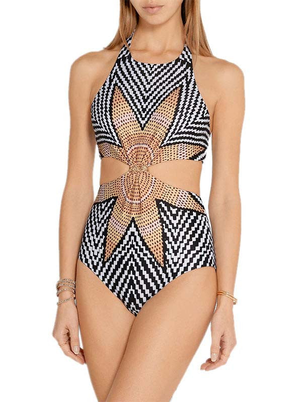 Summer Fashion Halter Cut Out Swimwear Beachwear Lingerie - Sins & Temptations