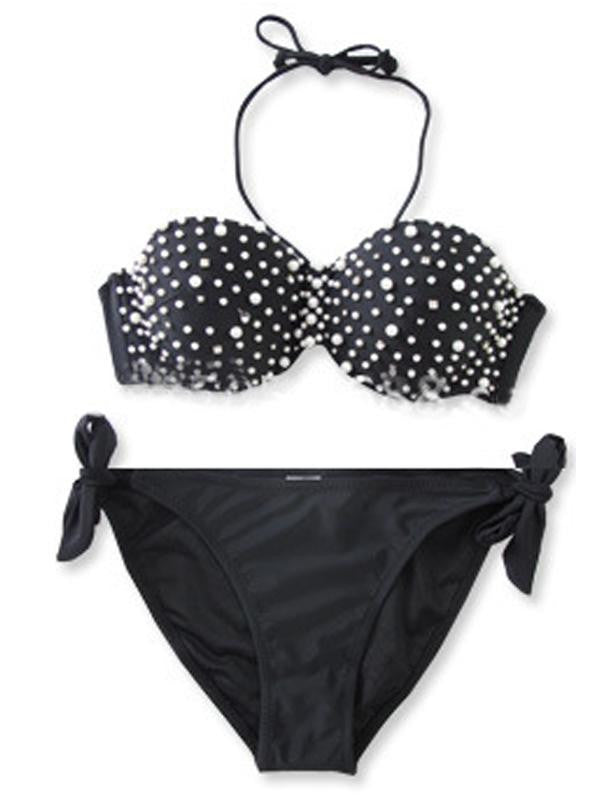 Black Sexy Two Piece Fashion Bikini Swimwear Lingerie - Sins & Temptations