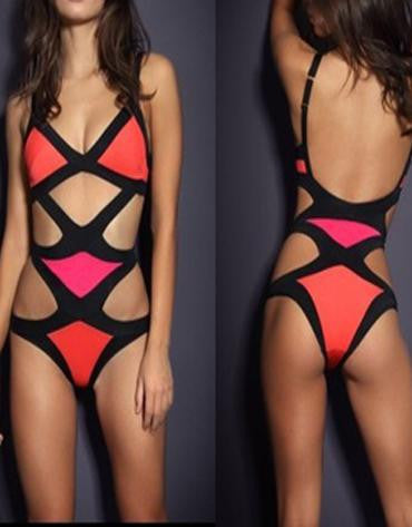 Triangle Cut Out Sexy Swimwear Beachwear Lingerie - Sins & Temptations