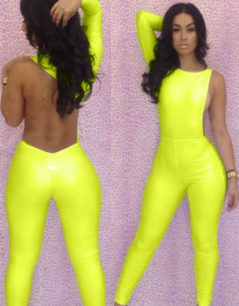 Sexy Plus Size Catsuit One Shoulder Jumpsuit Romper Body Suit Backless - Sins & Temptations