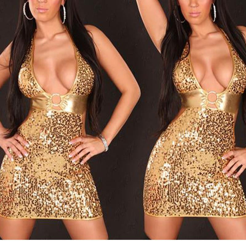 Sexy Sequin Shiny Club Dress - Sins & Temptations
