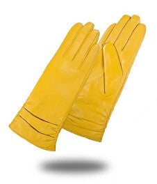 Gours Winter Long Genuine Leather Gloves Women - Sins & Temptations