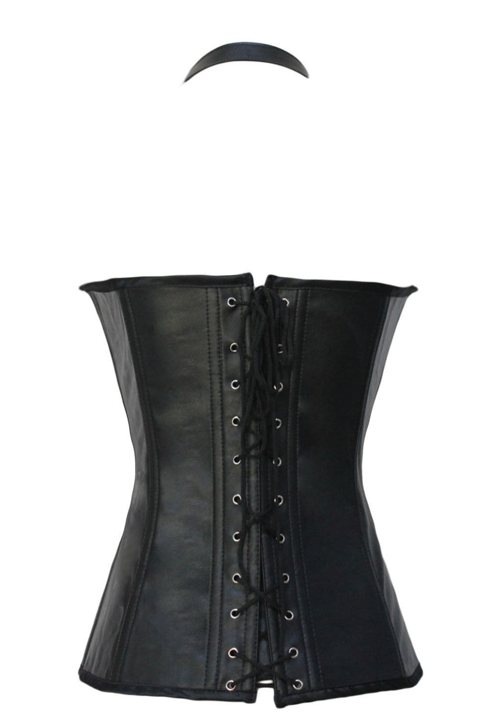 Faux Leather Corset - Sins & Temptations