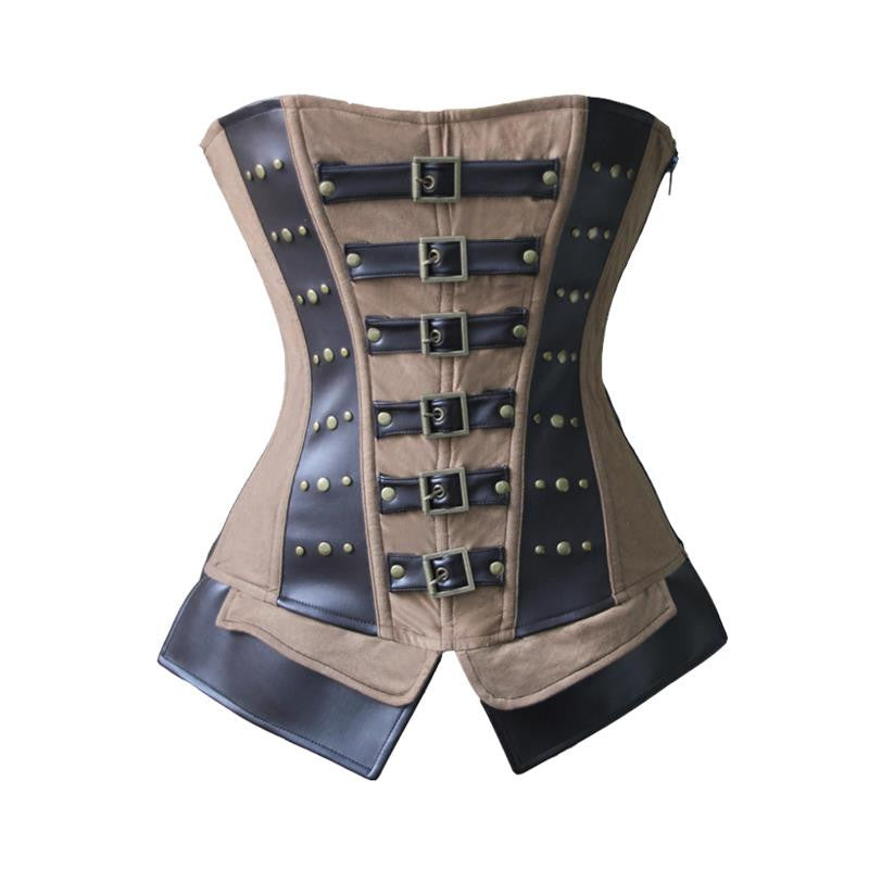 New Fashion Waist Cincher Corset Punk Overbust - Sins & Temptations