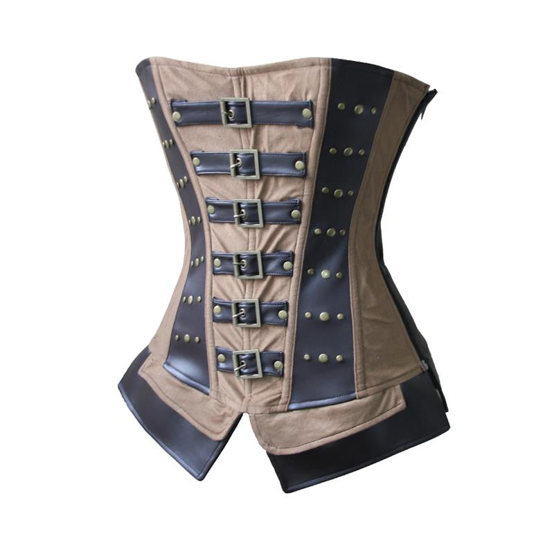 New Fashion Waist Corset Punk Overbust - Sins & Temptations