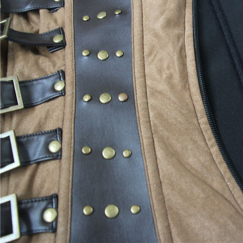 New Fashion Waist Cincher Corset Punk Overbust - Sins & Temptations