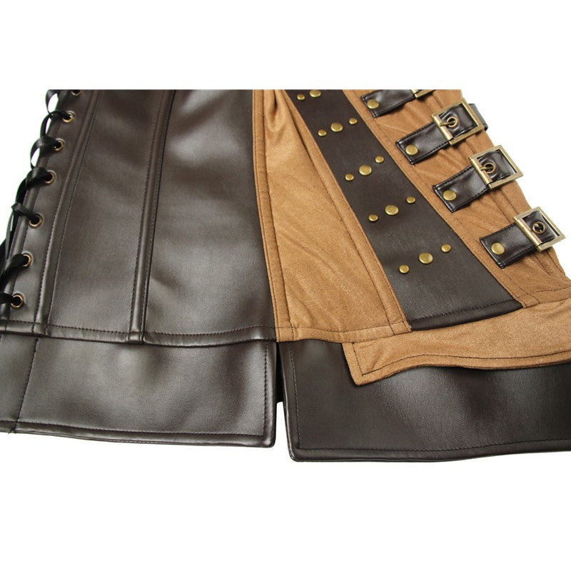 New Fashion Waist Corset Punk Overbust - Sins & Temptations