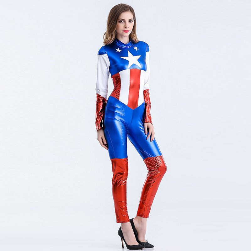 Sexy Super Women Role Play Fashion Clubwear Catsuit - Sins & Temptations