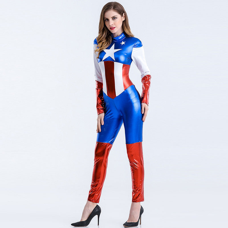 Sexy Super Women Role Play Fashion Clubwear Catsuit - Sins & Temptations