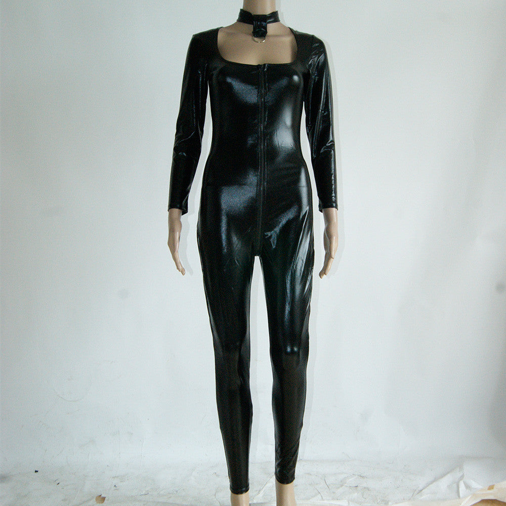 Leather Sexy Kinky Catsuit - Sins & Temptations