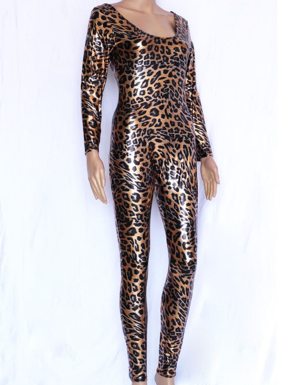 Sexy Leopard Animal Catsuit Costume - Sins & Temptations