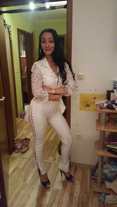 White Rivet Fashion Two Pieces Suit Tops And pants - Sins & Temptations