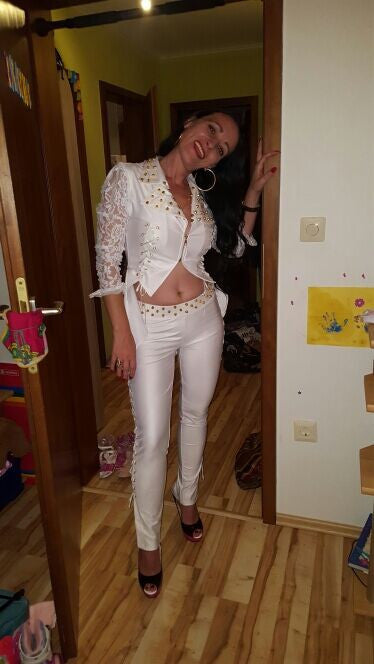 White Rivet Fashion Two Pieces Suit Tops And pants - Sins & Temptations