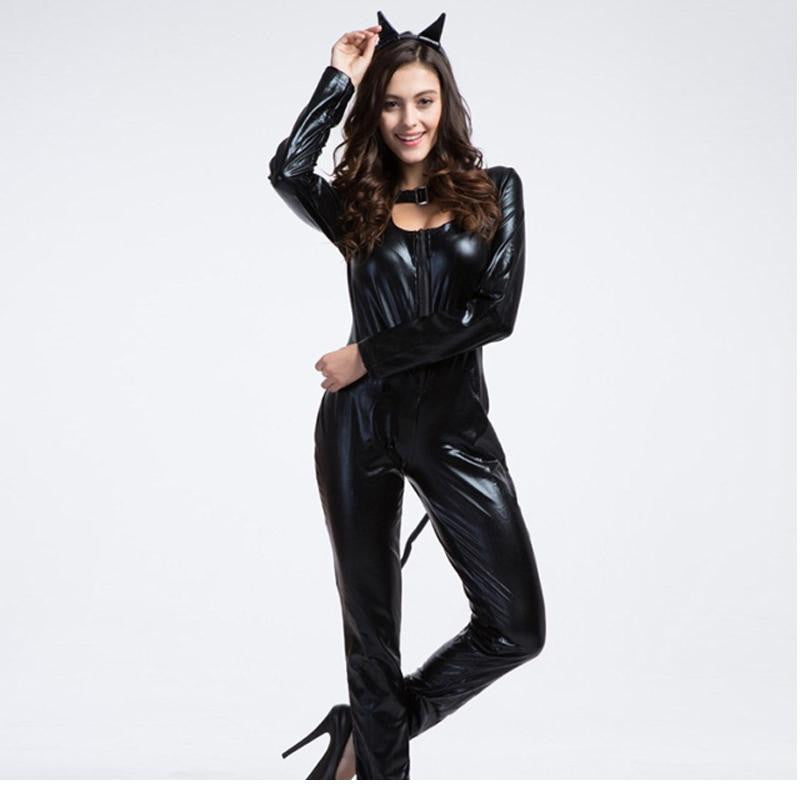 Catwomen Catsuit Vinly Leather - Sins & Temptations