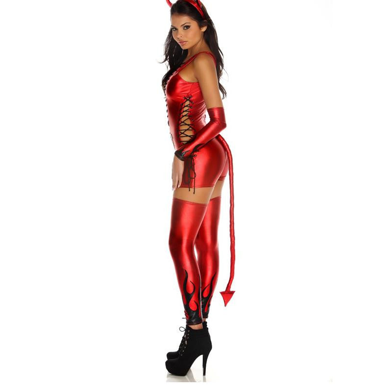 Hot Women Dark Fantasy Sexy Devil Costume - Sins & Temptations
