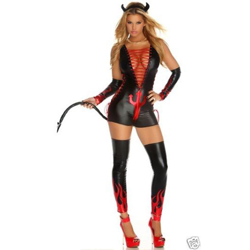 Hot Women Dark Fantasy Sexy Devil Costume - Sins & Temptations