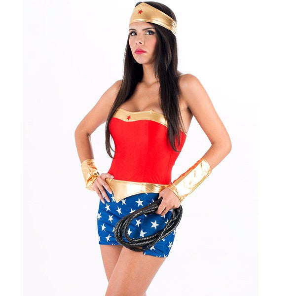 Sexy Wonder Woman Costume - Sins & Temptations