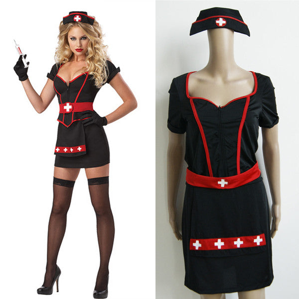 Cheeky Cardiac Arrest Nurse Costume Dress - Sins & Temptations