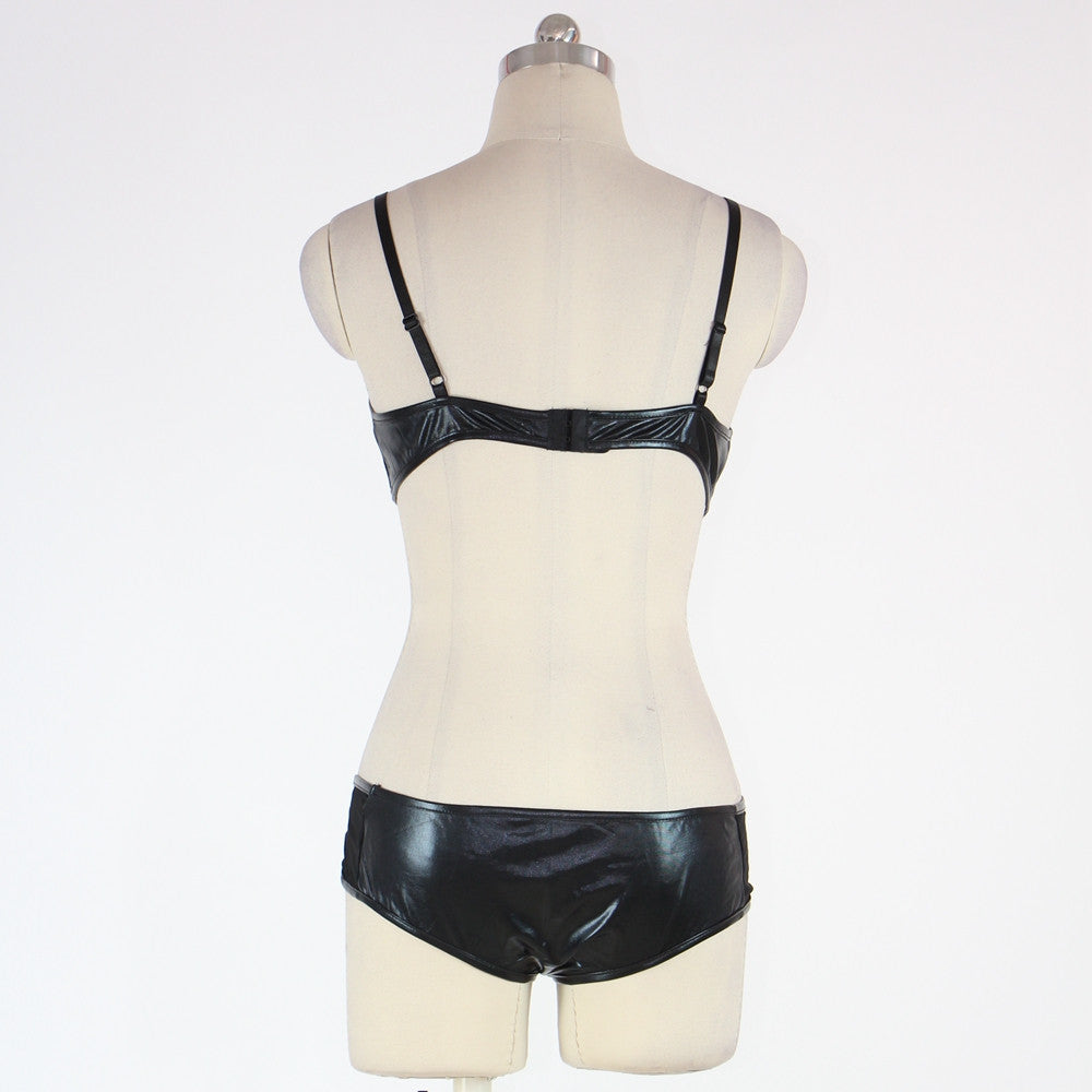 Sexy Mesh Lingerie Set Black Sexy Teddy 2 PCS Lingerie - Sins & Temptations