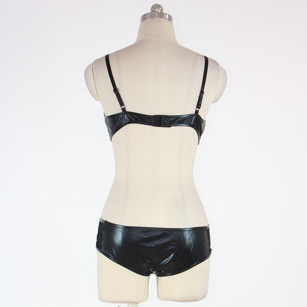 Sexy Mesh Lingerie Set Black Sexy Teddy 2 PCS Lingerie - Sins & Temptations