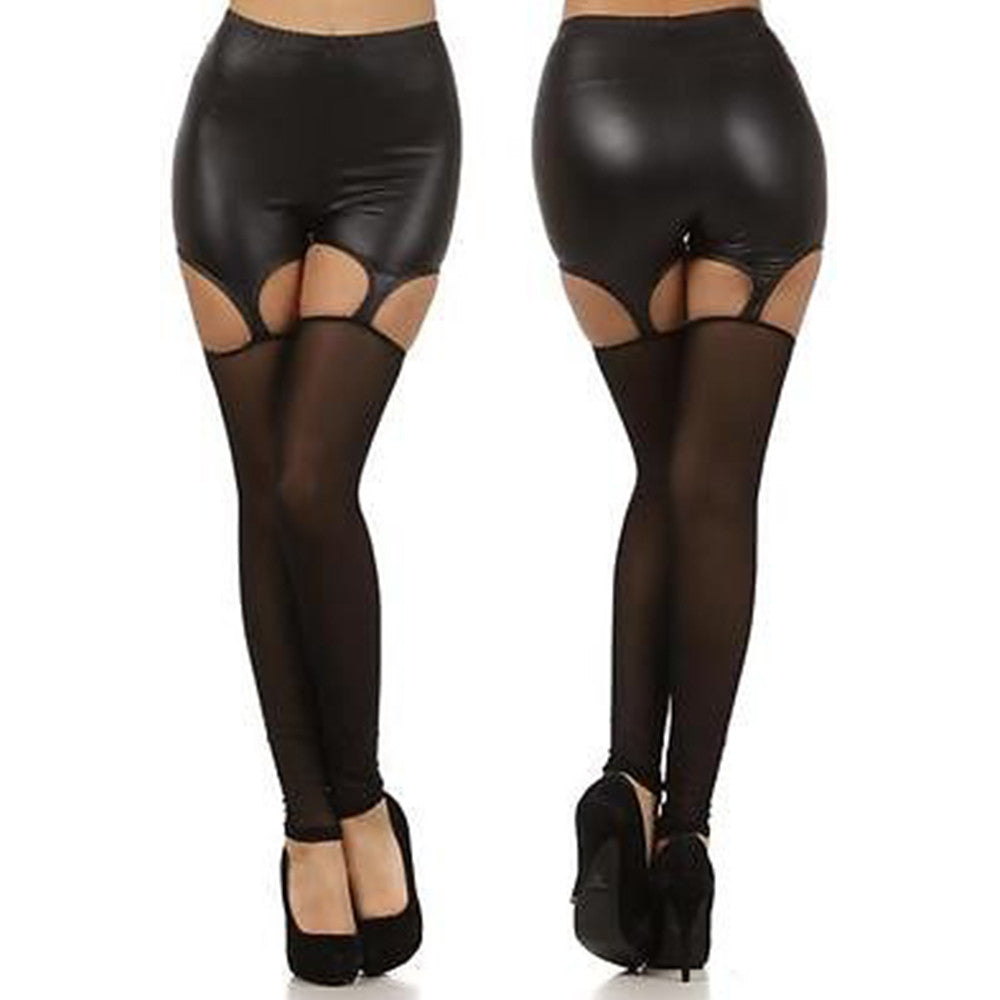 Vinyl Leather Exotic Apparel Leggings - Sins & Temptations