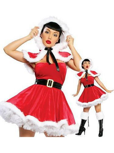 Women Cute Santa Costume - Sins & Temptations