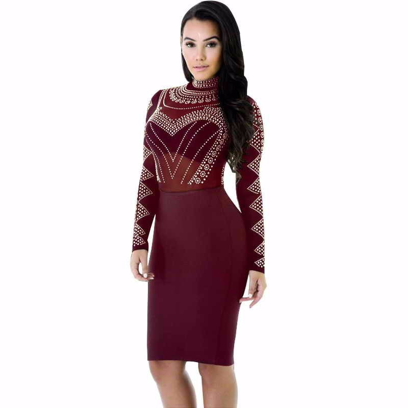 Sexy Hot 5 Colors Mandarin Long Sleeves Gauze Dress Robe - Sins & Temptations