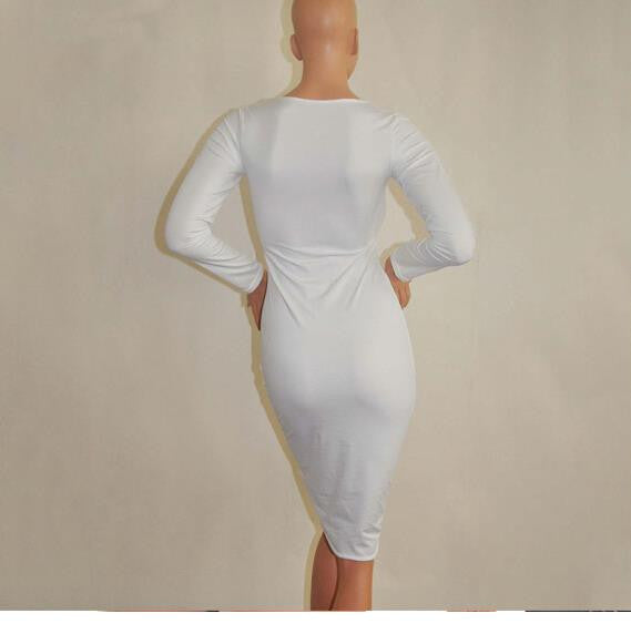 Vestidos Cotton Women Tie Up Summer Bodycon Party Dress - Sins & Temptations