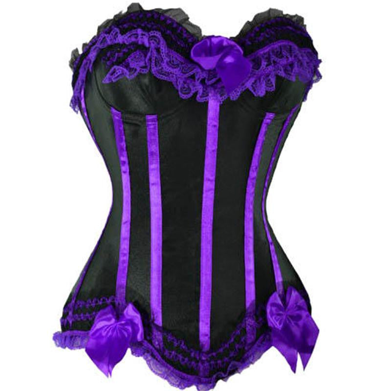 Women Steampunk Corset Lace Up Bustiers - Sins & Temptations