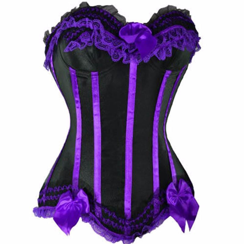 Women Steampunk Corset Lace Up Bustiers - Sins & Temptations