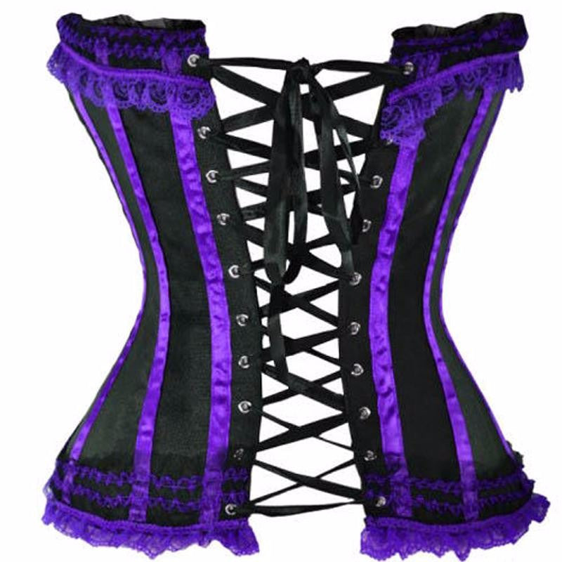 Women Steampunk Corset Lace Up Bustiers - Sins & Temptations