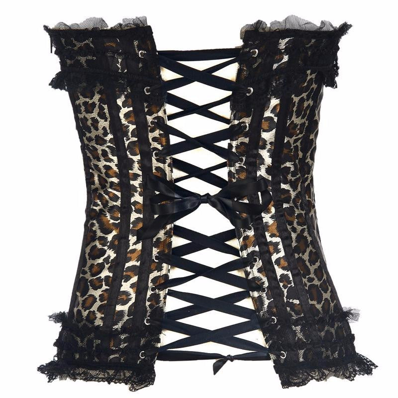 Women Steampunk Corset Lace Up Bustiers - Sins & Temptations