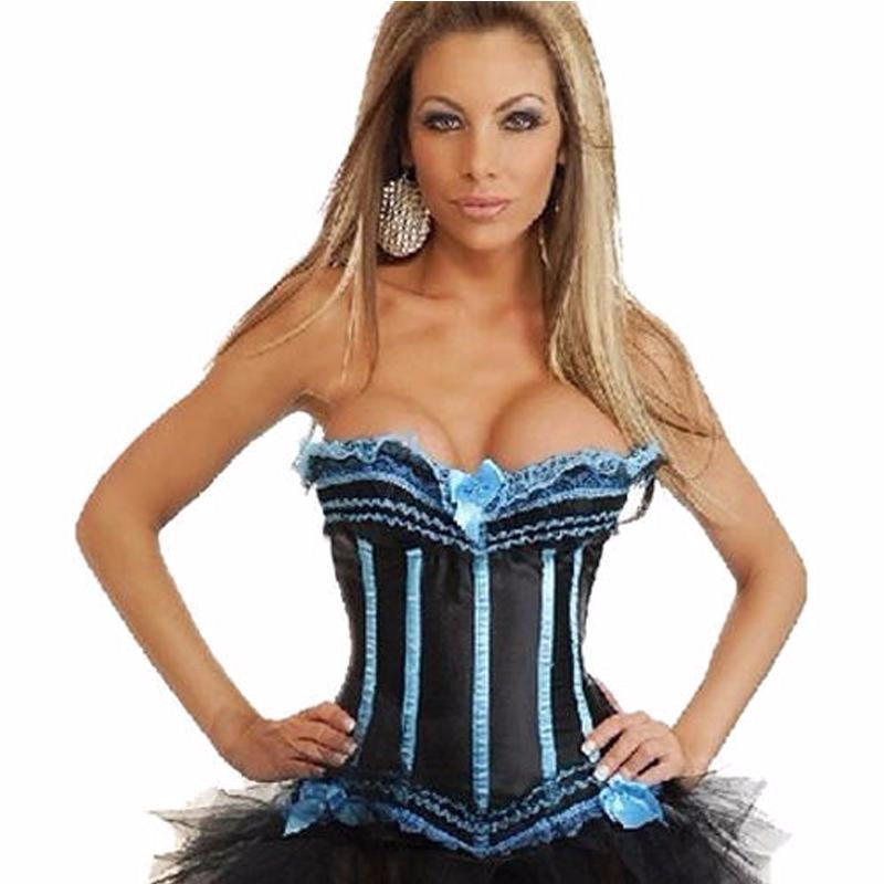 Women Steampunk Corset Lace Up Bustiers - Sins & Temptations